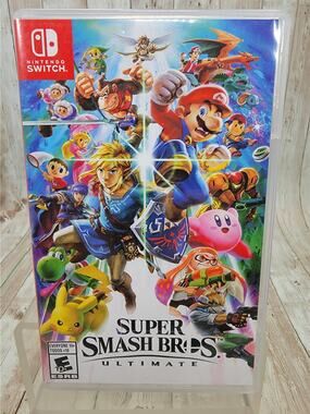 Super Smash Bros. Ultimate Nintendo Switch Game w/Case